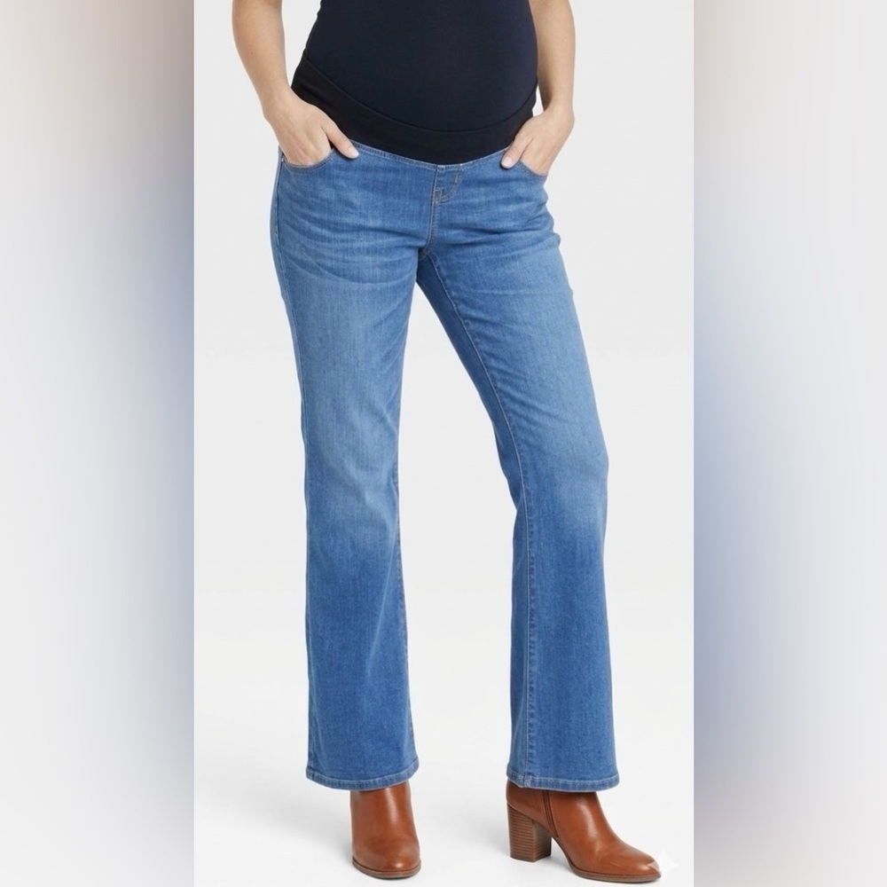 FLARE Classic Blue MATERNITY Women's Jeans